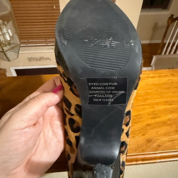 Alfani cheetah heels - Picture 6 of 14